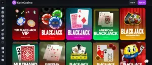 coincasino blackjack