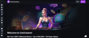 coincasino ilmaiskierrokset