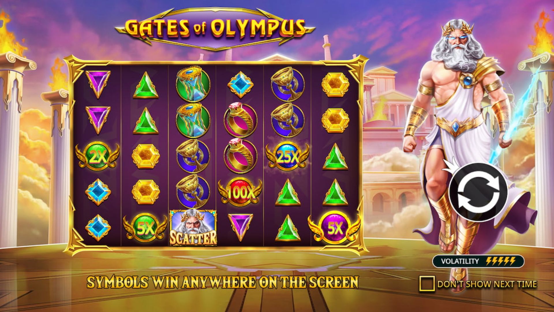 gates of olympus pelattavuus