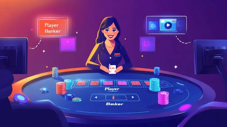 live baccarat verkossa