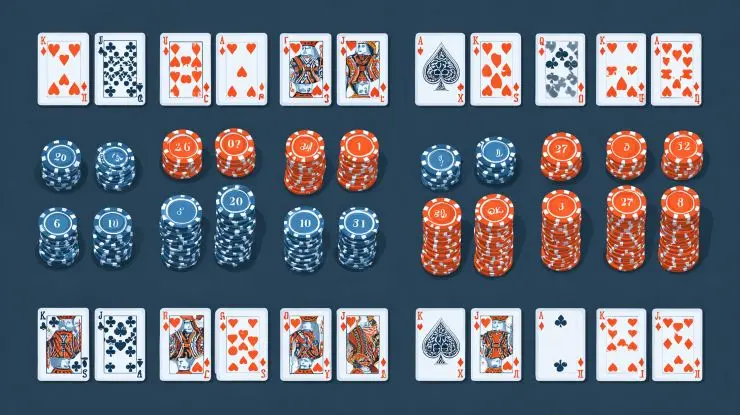 texas holdem pokerikädet