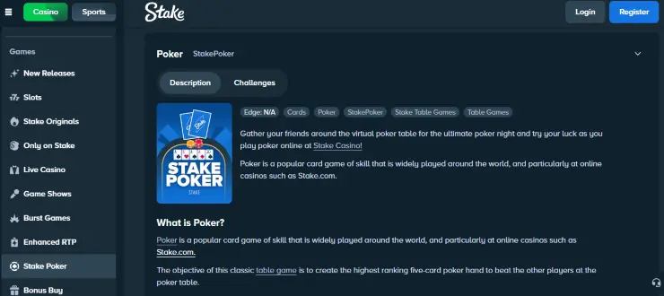 stake poker rakeback