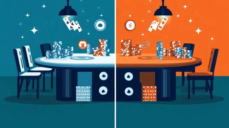 texas holdem käteispelit vs turnaukset