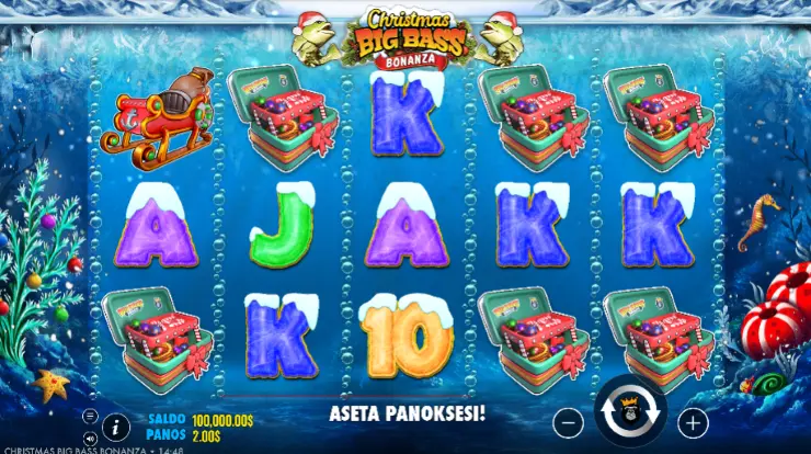 christmas big bass bonanza jouluslotti