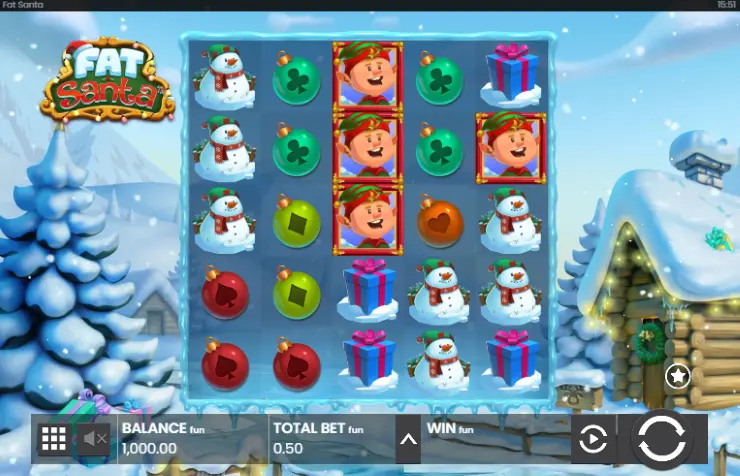 fat santa jouluslotti
