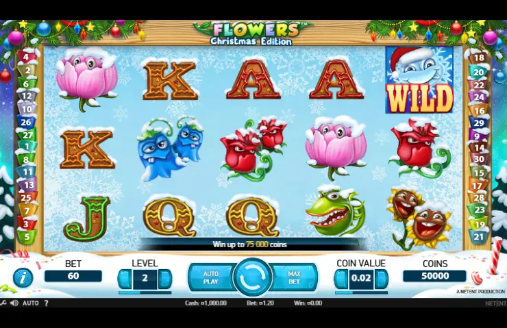 flowers christmas edition jouluslotti