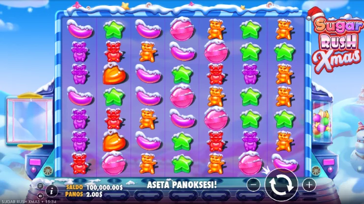 sugar rush xmas jouluslotti