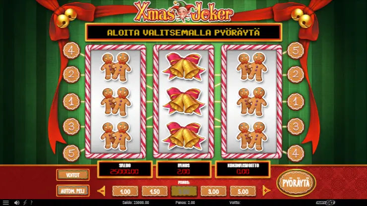 xmas joker jouluslotti