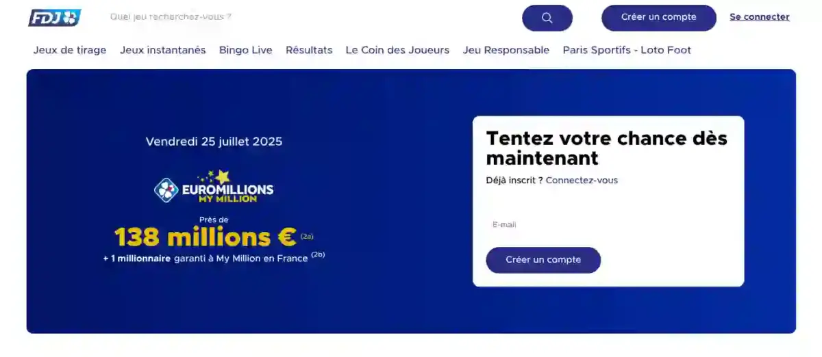 FDJ-site paris sportif France