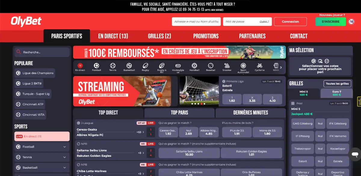 casinos sans verification - Olybet.fr