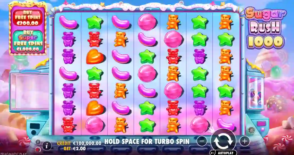 Sugar Rush machine à sous