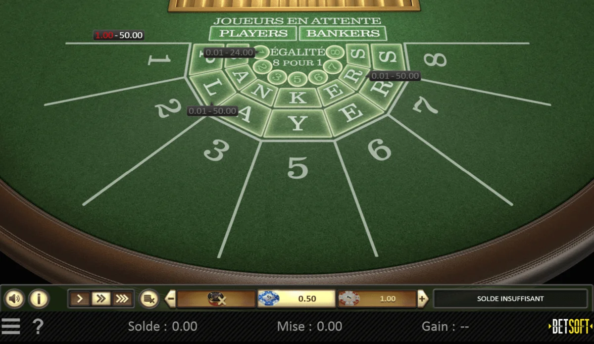 baccarat casino betsoft