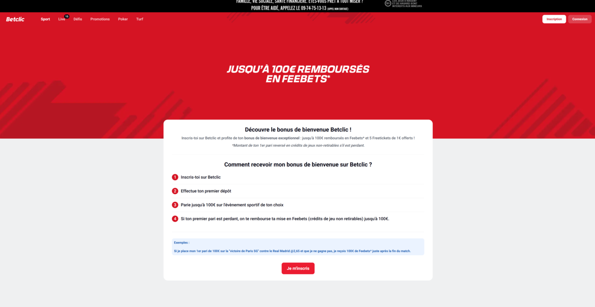 betclic bitcoin online casino bonus
