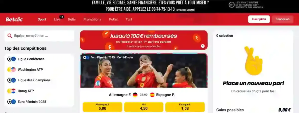 betclic - meilleur site paris sportif