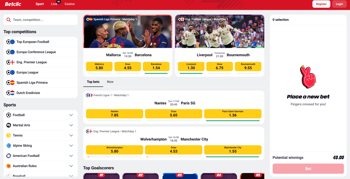 betclic Meilleur casino en ligne payant