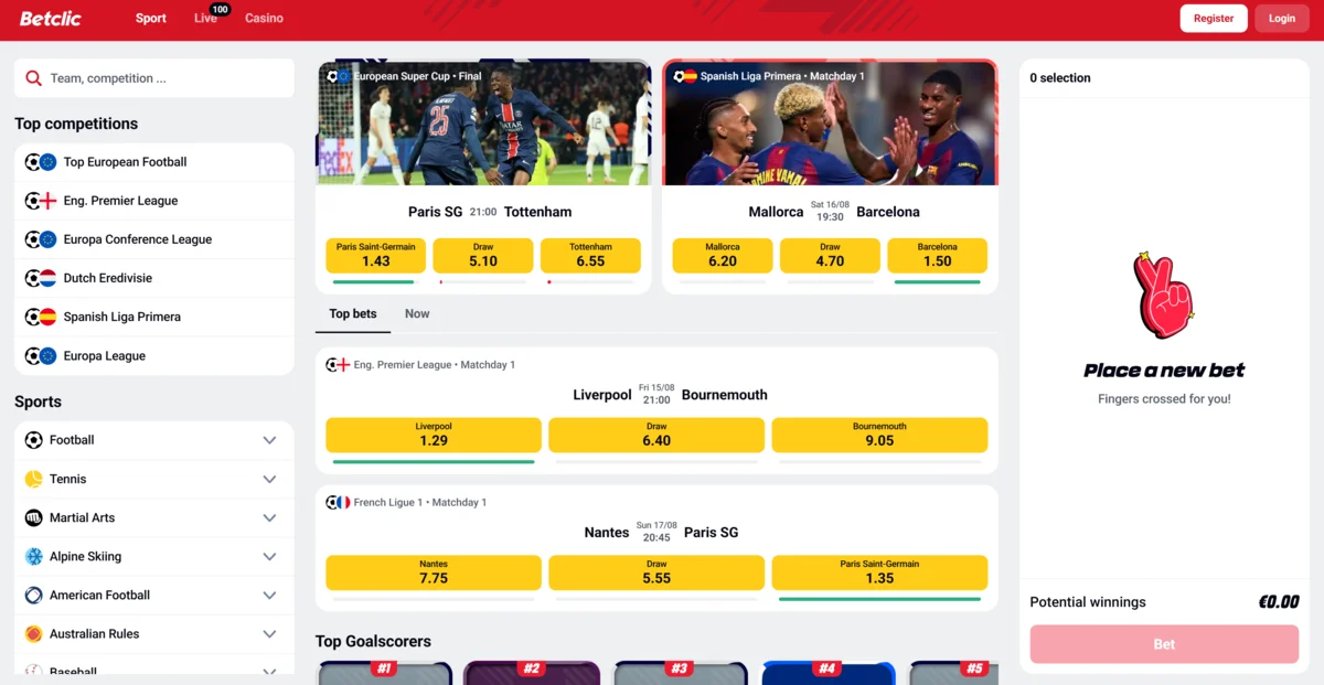 betclic meilleur casino avec retrait immédiat en France