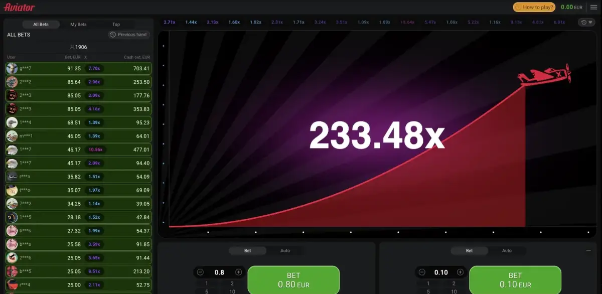 crash games casino en ligne