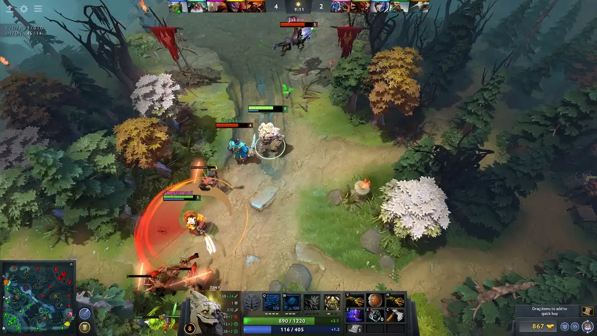 dota 2 esport Paris sportif esport