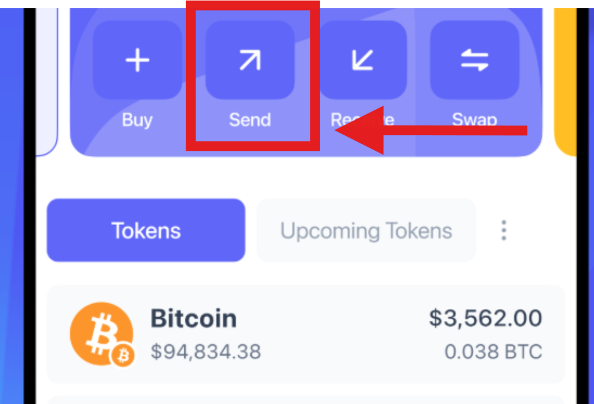 envoyer crypto