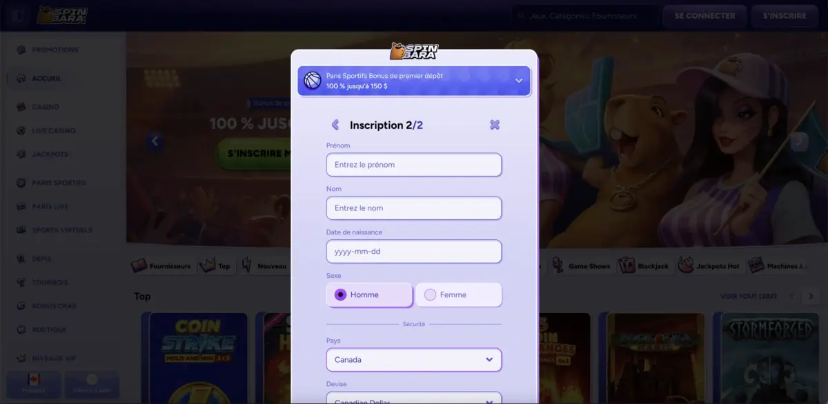 Meilleur site de paris sportif canada