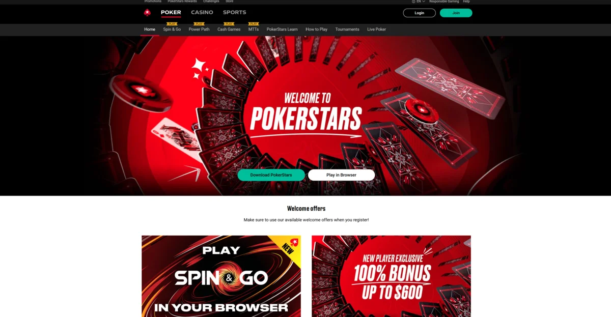 pokerstars Casino en ligne retrait immédiat