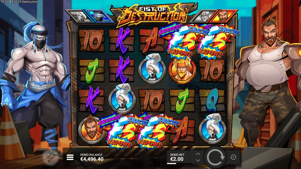scatters fist of destruction