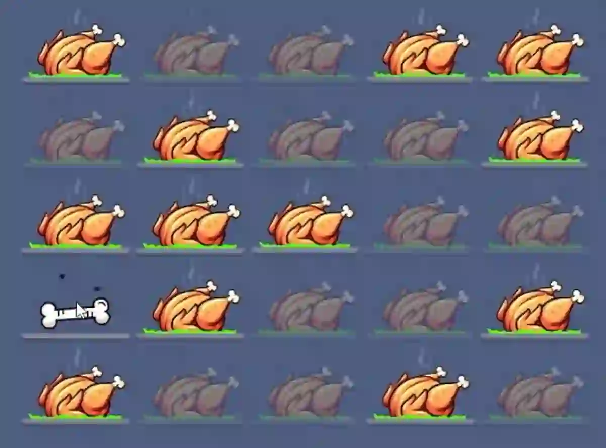 jeu de la poule argent