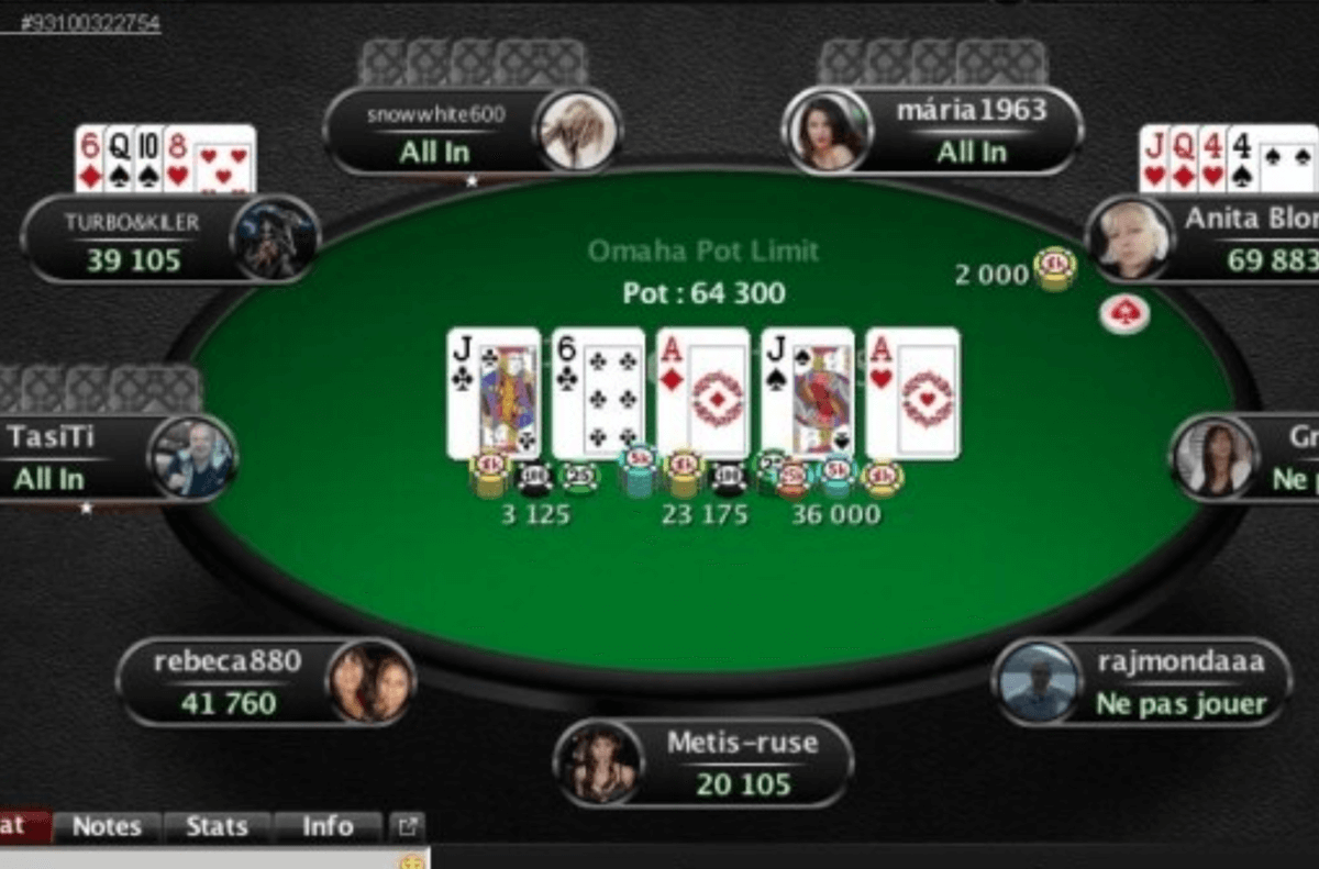 jouer au poker omaha règles