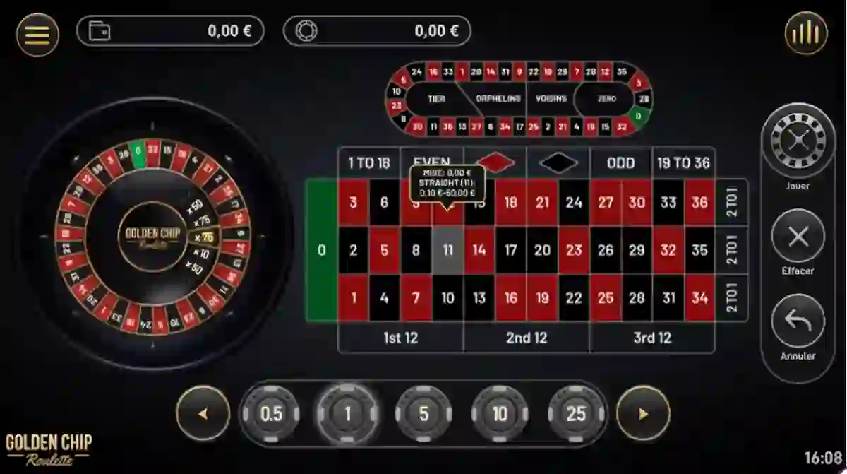 roulette européenne gratuite