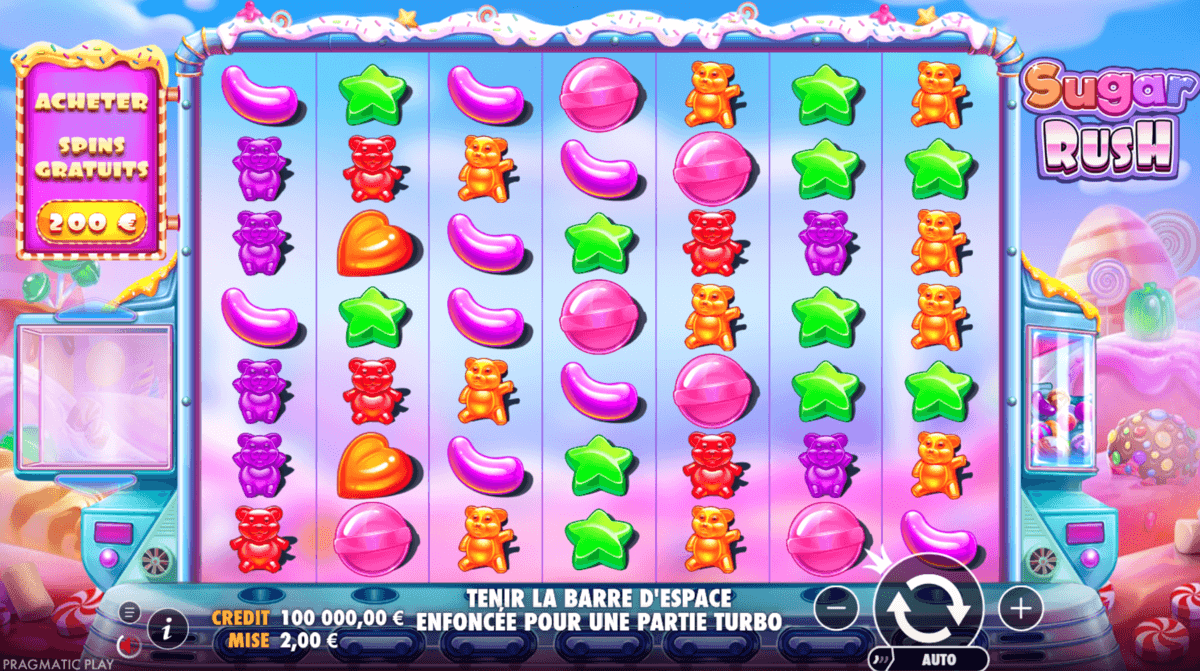 sugar rush machine à sous gratuit