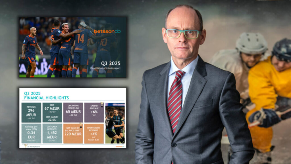 Betsson President et CEO Pontus Lindwall