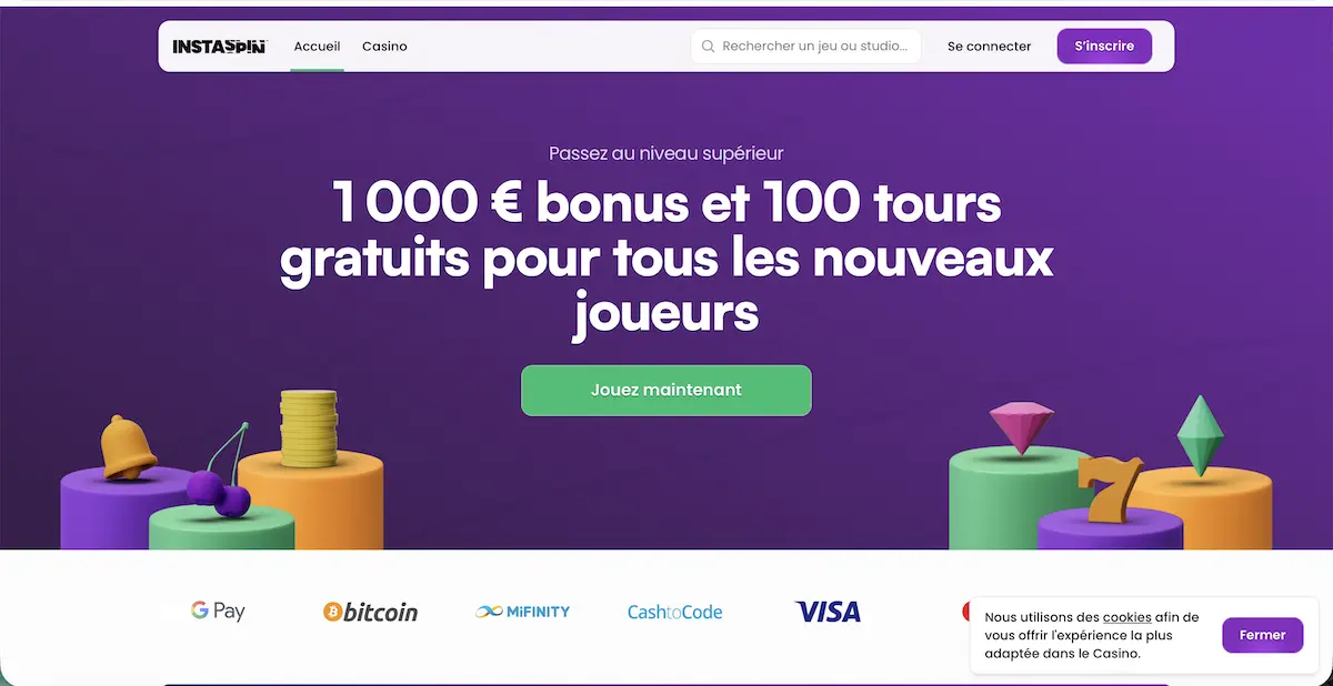 instaspin casino