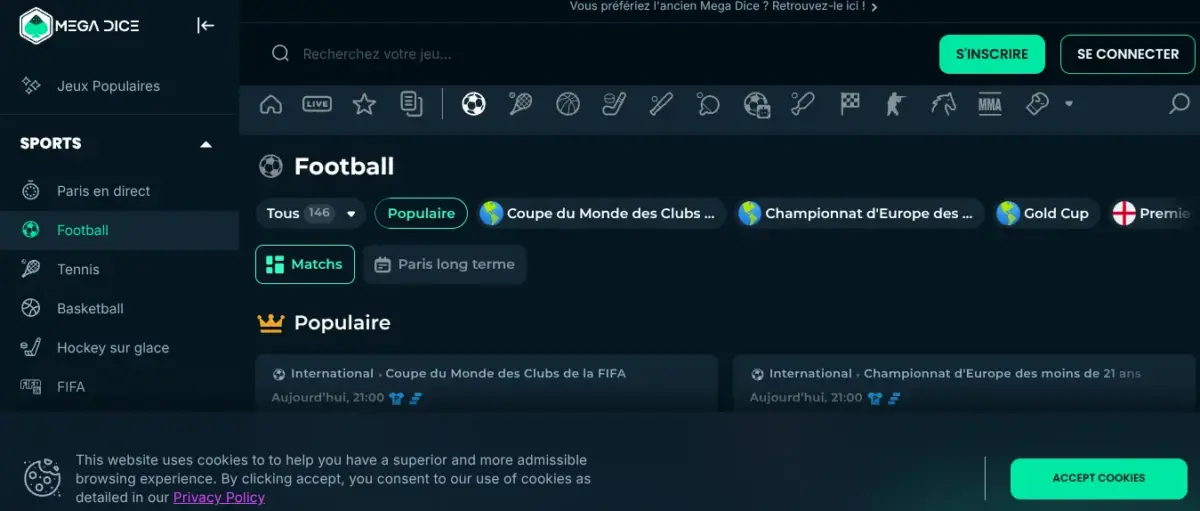 Megadice casino luxembourg en ligne