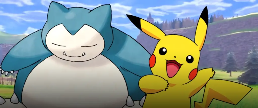 pokemon pikachu ronflex