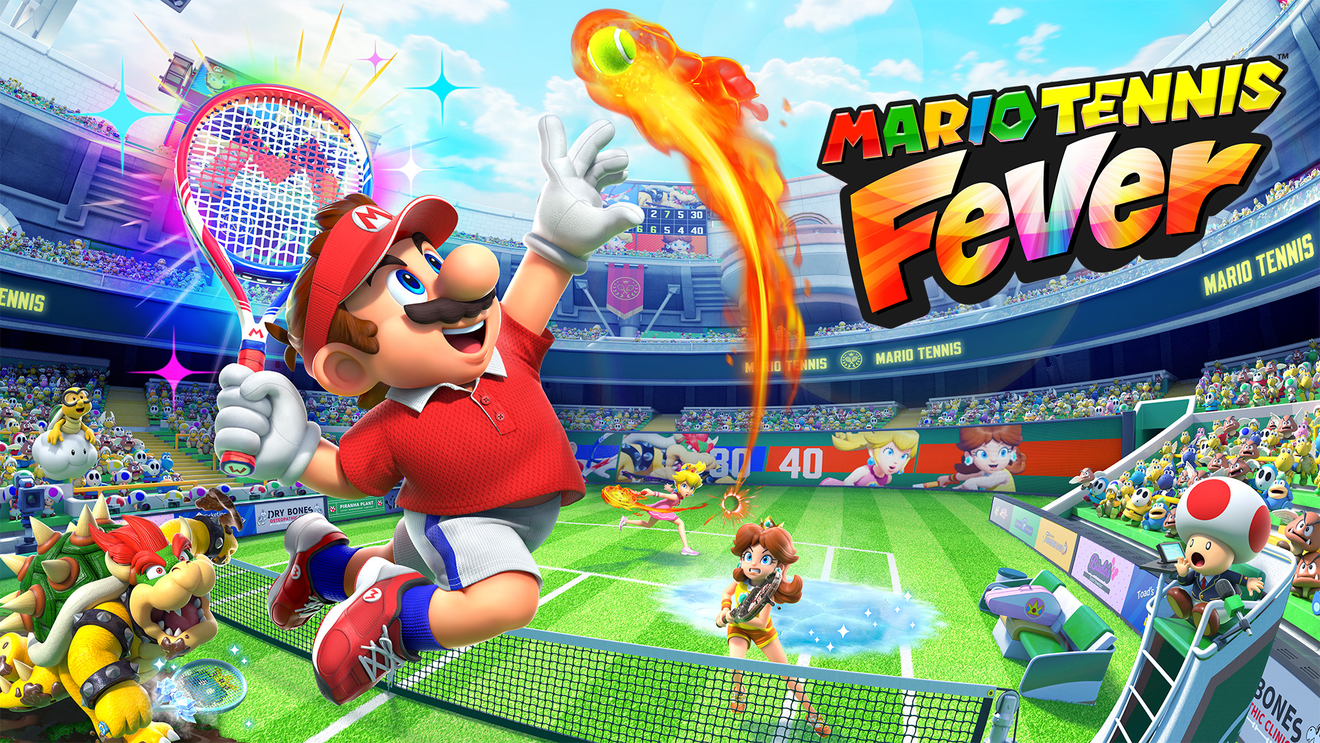 Mario Tennis Fever vise à être le meilleur jeu de tennis pour Nintendo Switch 2