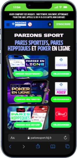 iPhone 13 PRO www.parionssport.fdj.fr