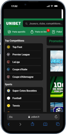 iPhone 13 PRO www.unibet.fr (2)