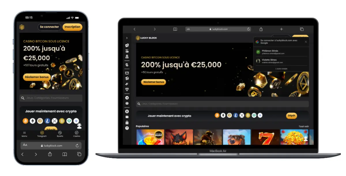 lucky block casino suisse international