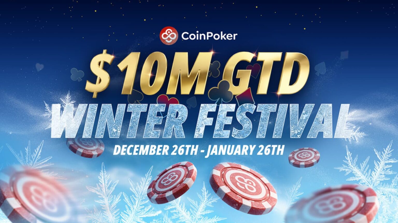 Le Festival d’hiver de CoinPoker a distribué plus de 11 millions de dollars de dotations