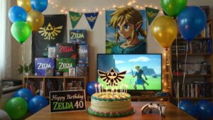 The Legend of Zelda fête ses 40 ans : célébration de quatre décennies d’aventure