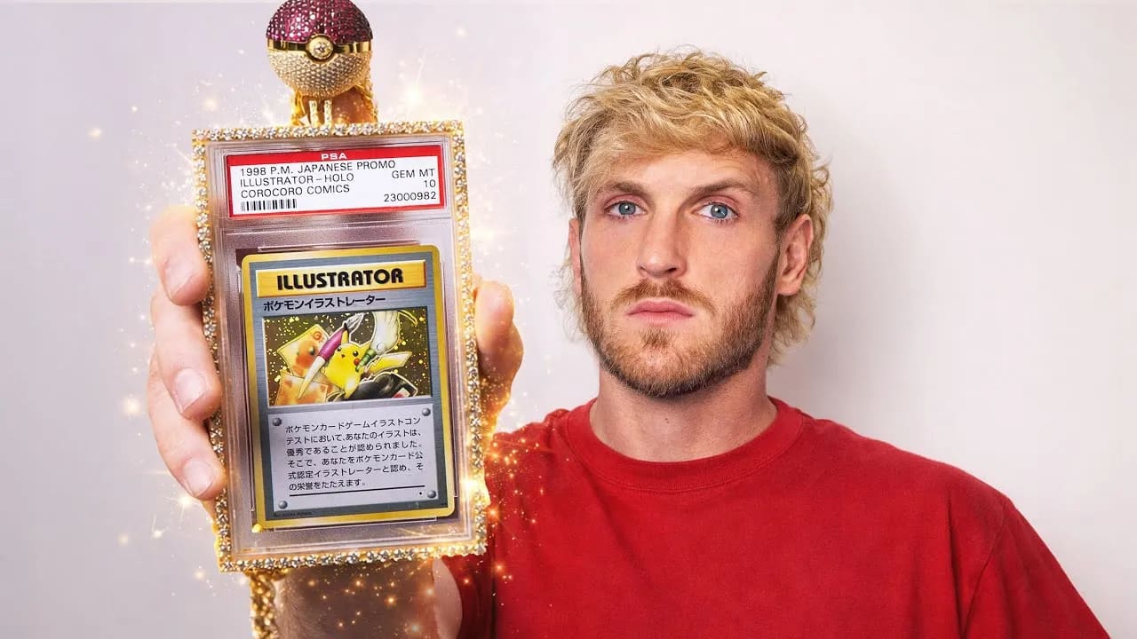 La souris à 16 millions de dollars : le Pikachu Illustrator de Logan Paul établit un nouveau record mondial