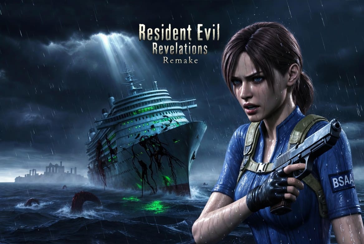 Un remake de Resident Evil Revelations en rumeur : Capcom envisagerait de retravailler Rev 1, selon Dusk Golem