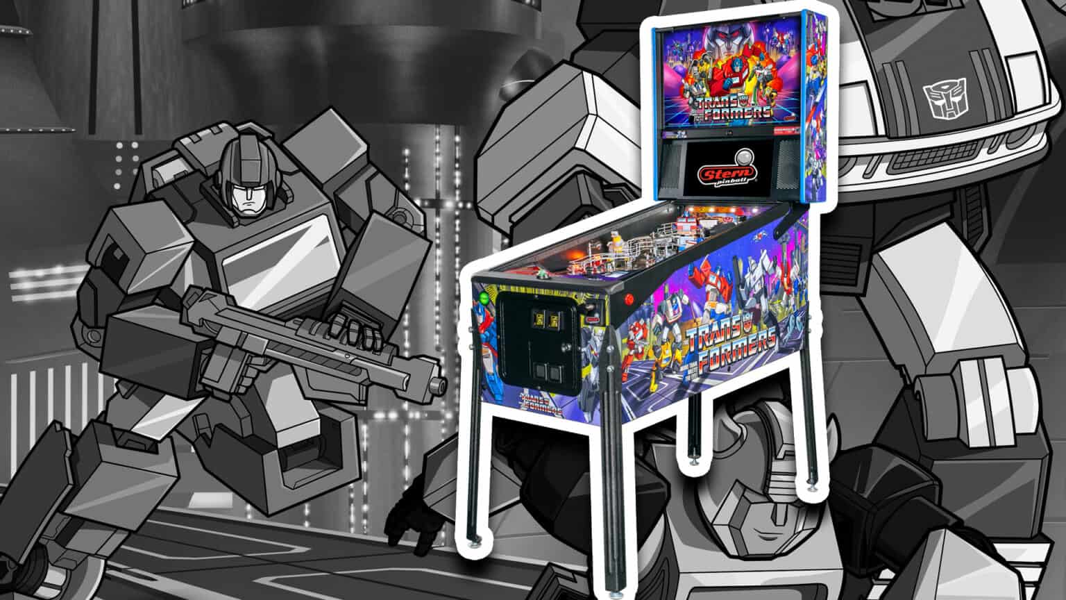 Installation de man cave en vue — qui est partant pour une machine de flipper Transformers ?