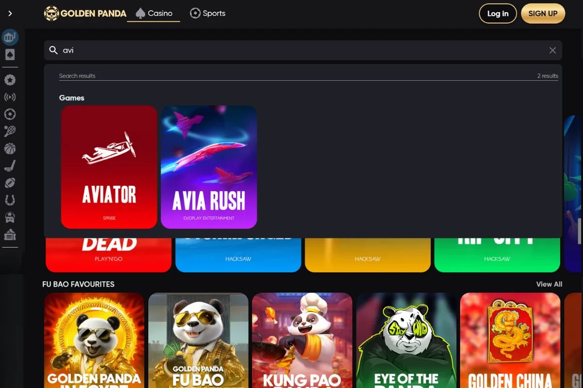 golden panda aviator