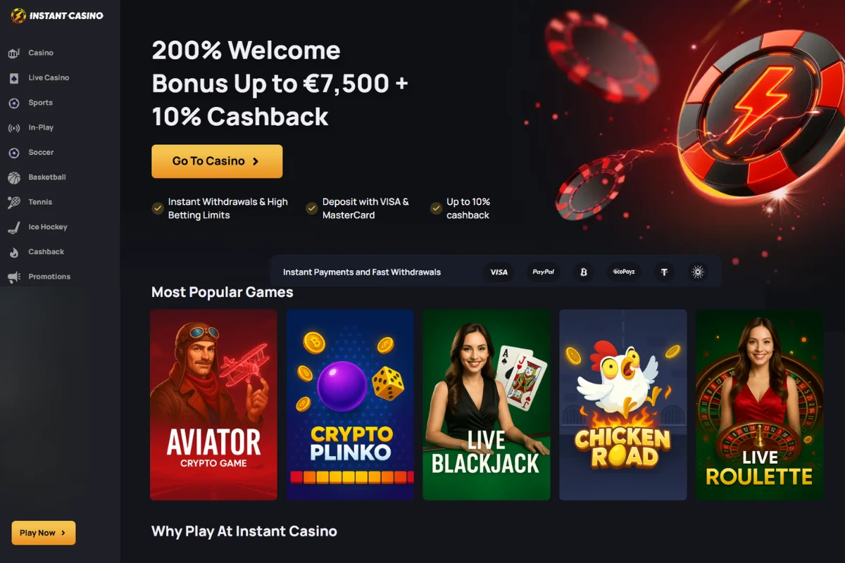 instant casino aviator