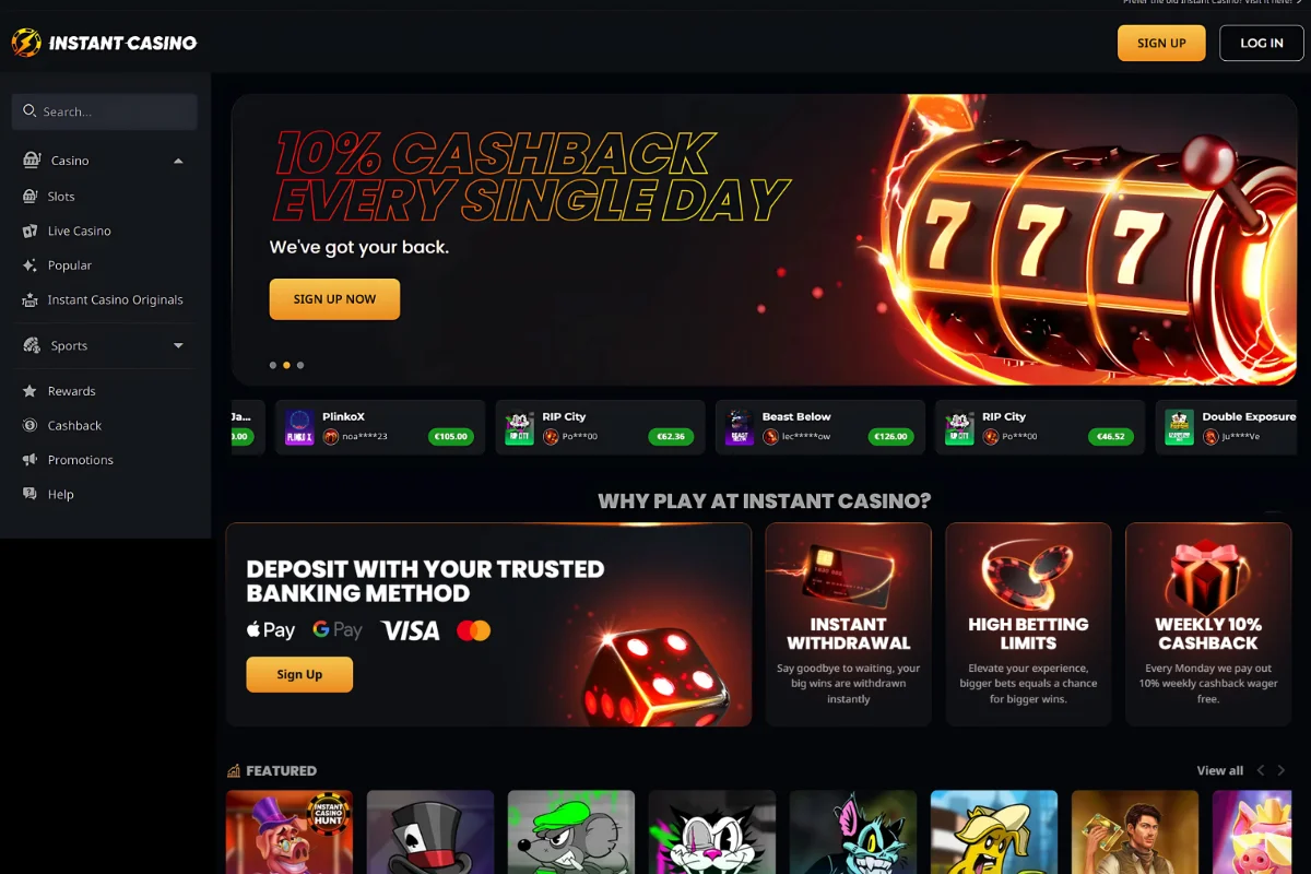 plinko instant casino