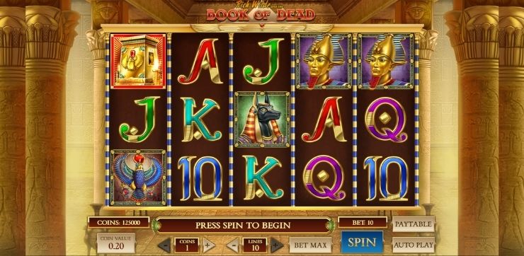 Gameshub 1 book of the dead game