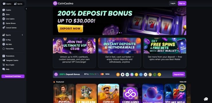 Gameshub 1 coincasino