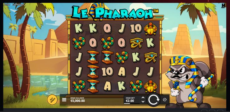 Le Pharaoh δωρεαν φρουτακια χωρις λεφτα