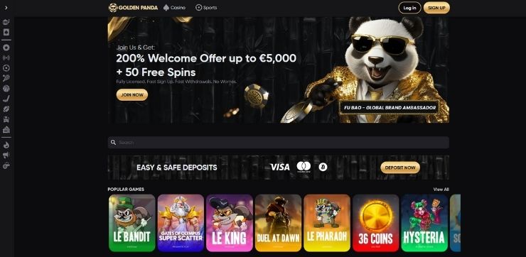 Gameshub 1 golden panda